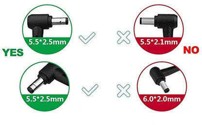 ASUS Laptop Charger 200W 20V 10A Original Adapter (5.5 mm x 2.5 mm) (1 Yr Warranty) (Power Cord Included)
