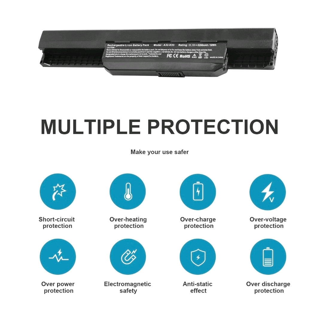ASUS A32-K53 - A32-K53 Original Laptop Notebook Battery (1 Yr Warranty)