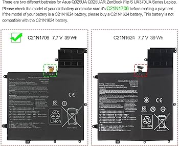 ASUS C21N1706 - C21N1706 Original Laptop Notebook Battery (1 Yr Warranty)