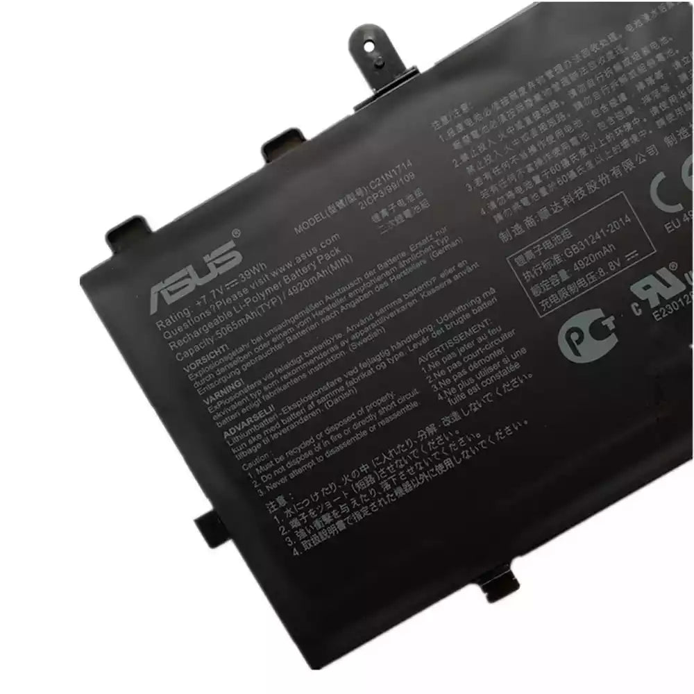 ASUS C21N1714 - C21N1714 Original Laptop Notebook Battery (1 Yr Warranty)