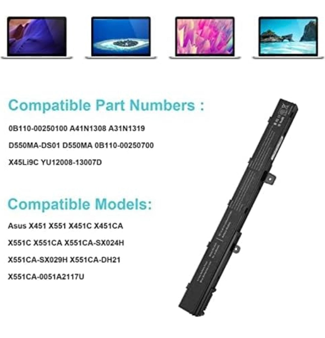 ASUS A31LJ21 - A41N1308 Original Laptop Notebook Battery (1 Yr Warranty)