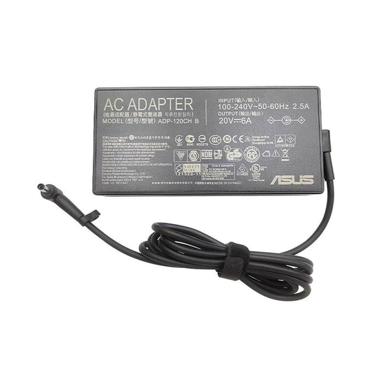 ASUS Laptop Charger 120W 20V 6A Original Adapter (4.5 mm x 3.0 mm) (1 Yr Warranty) (Power Cord Included) Model : A17-120P2A