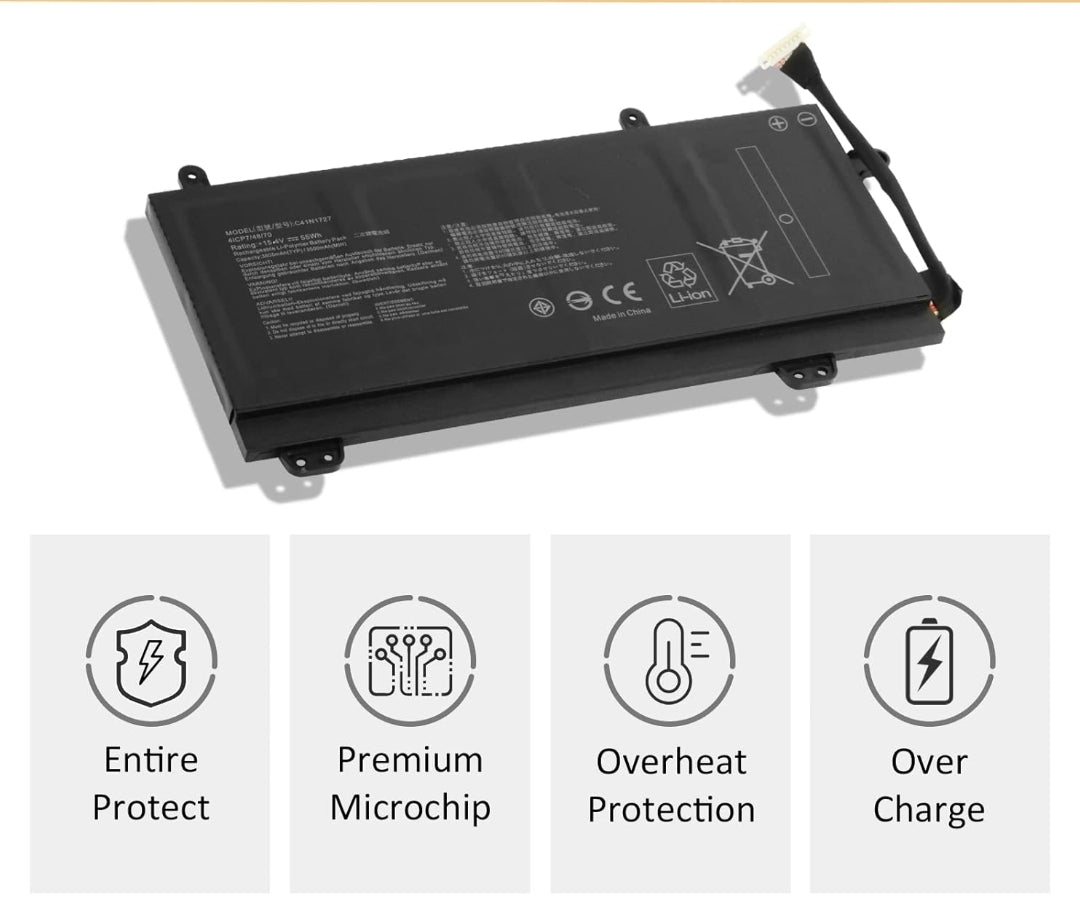 ASUS C41N1727 - C41N1727 Original Laptop Notebook Battery (1 Yr Warranty)