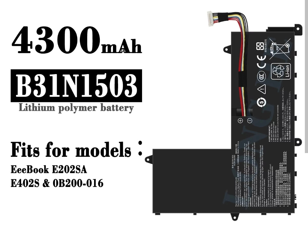 ASUS B31N1503 - B31N1503 Original Laptop Notebook Battery (1 Yr Warranty)