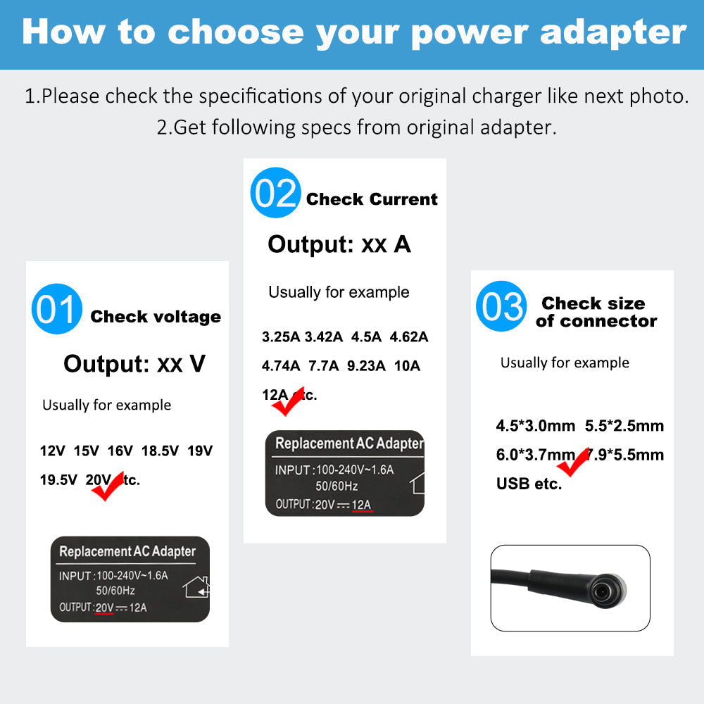 ASUS Laptop Charger 240W 20V 12.0A Original Adapter Model No: FA577NU (3.7 mm) (1 Yr Warranty) (Power Cord Included)