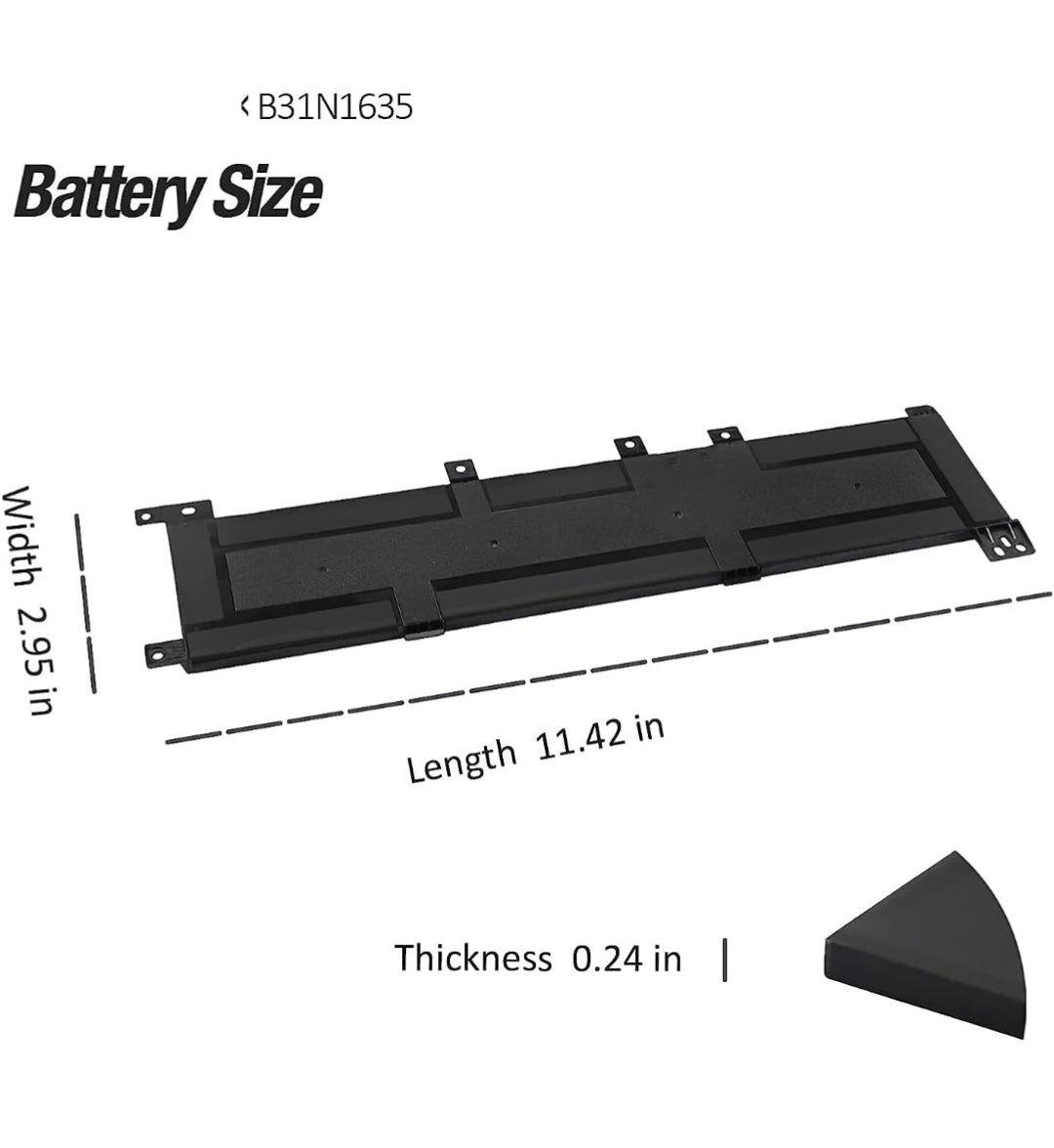 ASUS B31N1635 - B31N1635 Original Laptop Notebook Battery (1 Yr Warranty)
