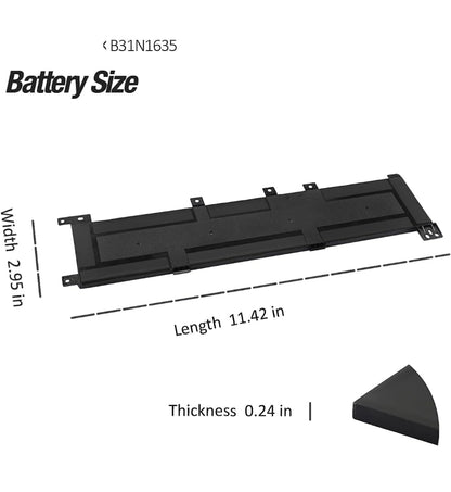 ASUS B31N1635 - B31N1635 Original Laptop Notebook Battery (1 Yr Warranty)
