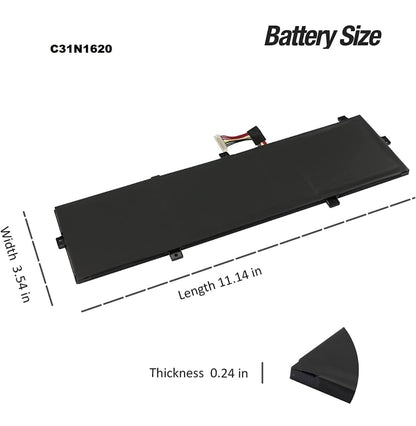 ASUS C31N1620 - C31N1620 Original Laptop Notebook Battery (1 Yr Warranty)