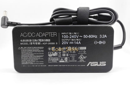 ASUS Laptop Charger 280W 20V 14A Original Adapter (7.4 mm x 5.0 mm) (1 Yr Warranty) (Power Cord Included)