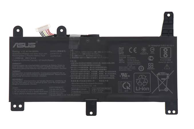 ASUS C41N1731 TYPE-2- C41N1731 TYPE-2 Original Laptop Notebook Battery (1 Yr Warranty)