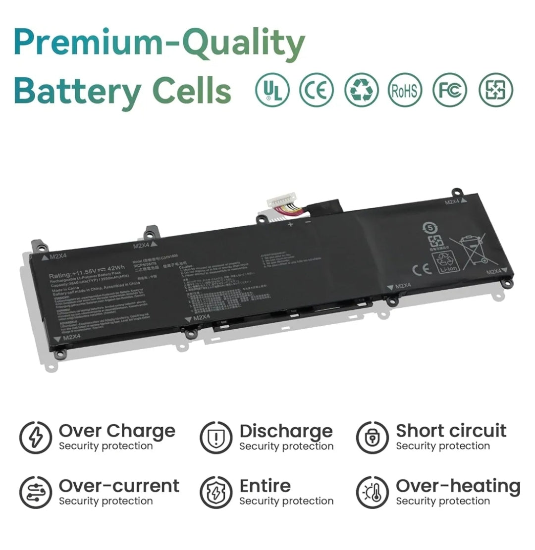 ASUS C31N1806 - C31N1806 Original Laptop Notebook Battery (1 Yr Warranty)