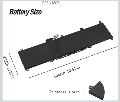 ASUS C31N1806 - C31N1806 Original Laptop Notebook Battery (1 Yr Warranty)