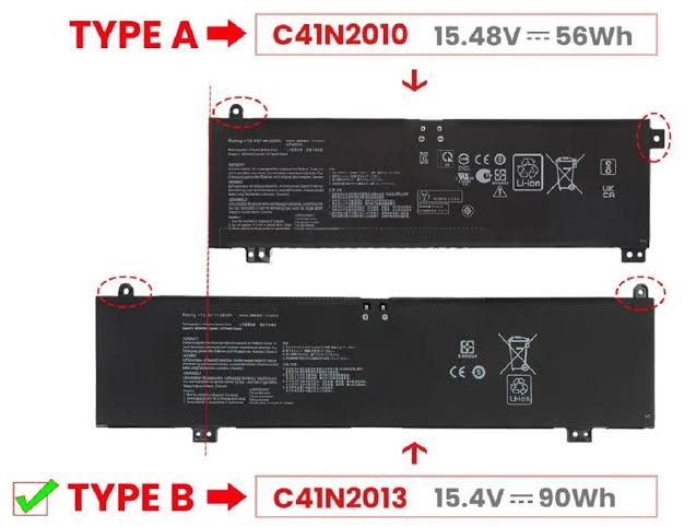 ASUS C41N2013 - C41N2013 Original Laptop Notebook Battery (1 Yr Warranty)