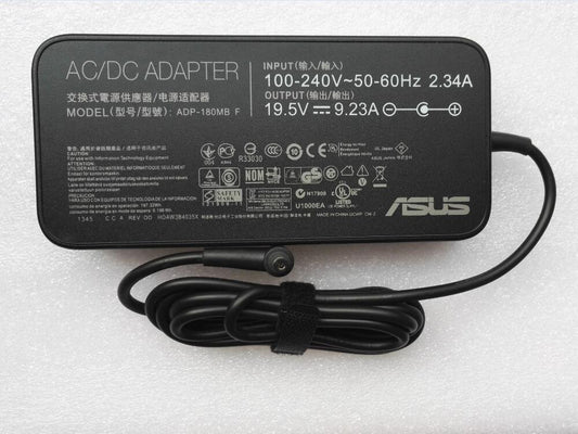 ASUS Laptop Charger 180W 19.5V 9.23A Original Adapter (6.0 mm x 3.7 mm) (1 Yr Warranty) (Power Cord Included)