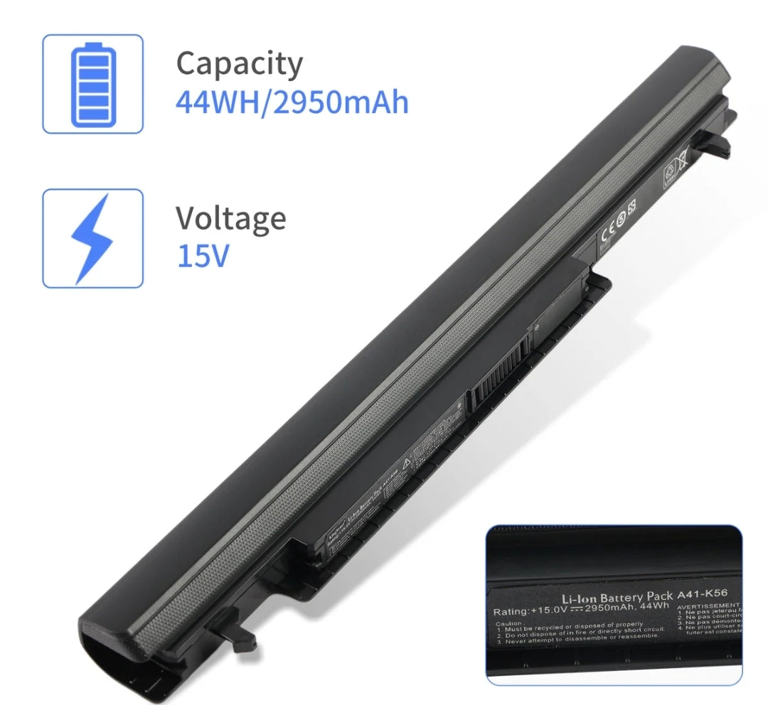 ASUS A31-K56 - A31-K56 Original Laptop Notebook Battery (1 Yr Warranty)