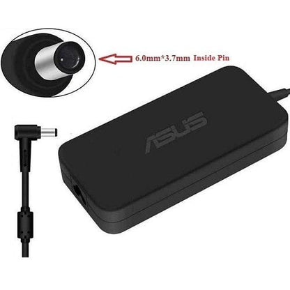 ASUS Laptop Charger 150W 20V 7.5A Original Adapter (6.0 mm x 3.7 mm) (1 Yr Warranty) (Power Cord Included)