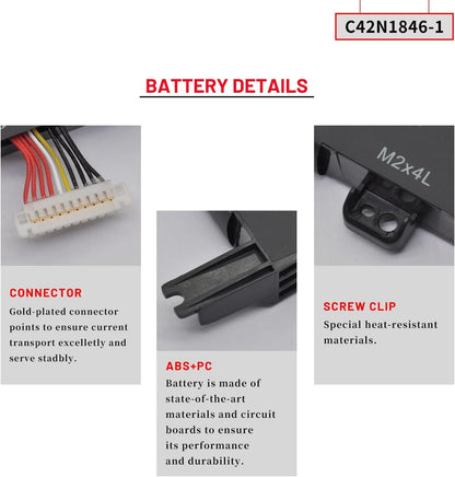 ASUS C42N1846 - C42N1846 Original Laptop Notebook Battery (1 Yr Warranty)