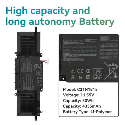ASUS C31N1815 - C31N1815 Original Laptop Notebook Battery (1 Yr Warranty)