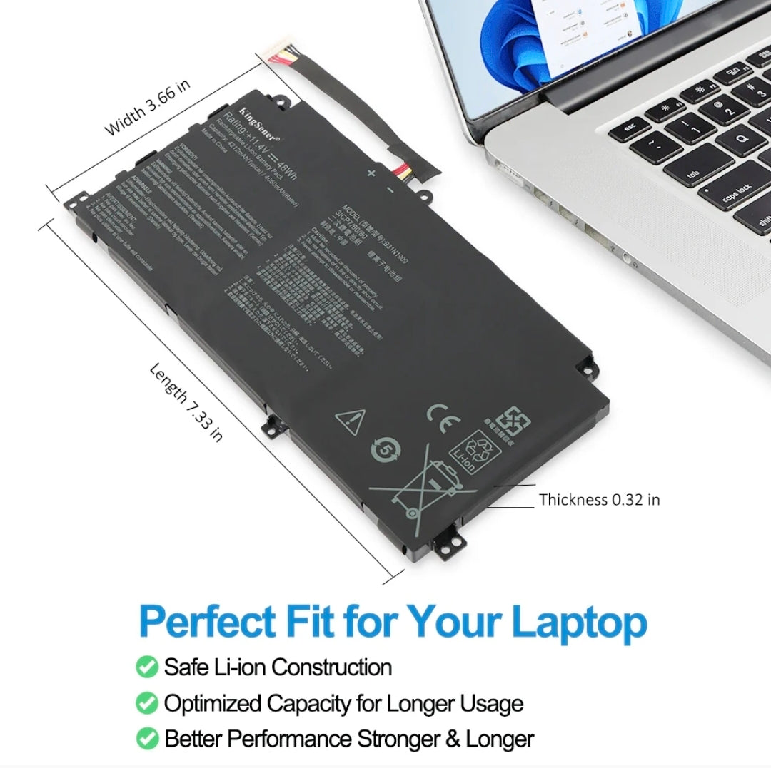 ASUS B31N1909 - B31N1909 Original Laptop Notebook Battery (1 Yr Warranty)