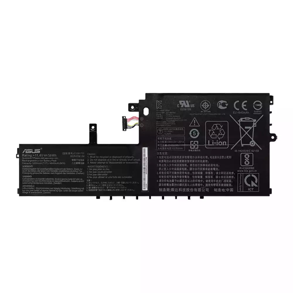 ASUS C31N1721 - C31N1721 Original Laptop Notebook Battery (1 Yr Warranty)