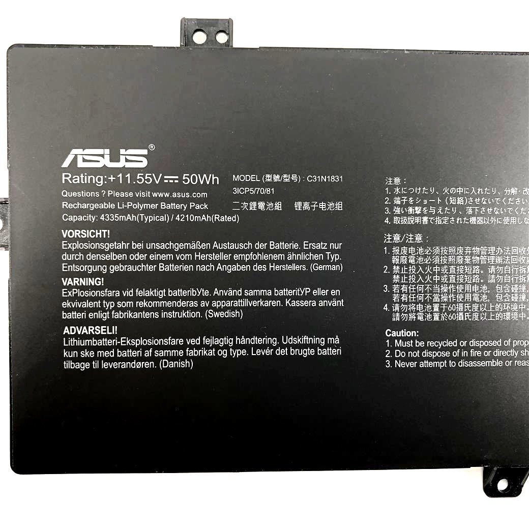 ASUS C31N1831 - C31N1831 Original Laptop Notebook Battery (1 Yr Warranty)