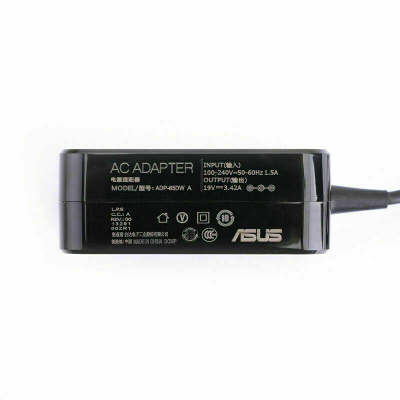 ASUS Laptop Charger 65W 19V 3.42A Original Adapter (4.0 mm x 1.35mm) (1 Yr Warranty) (Power Cord Included)