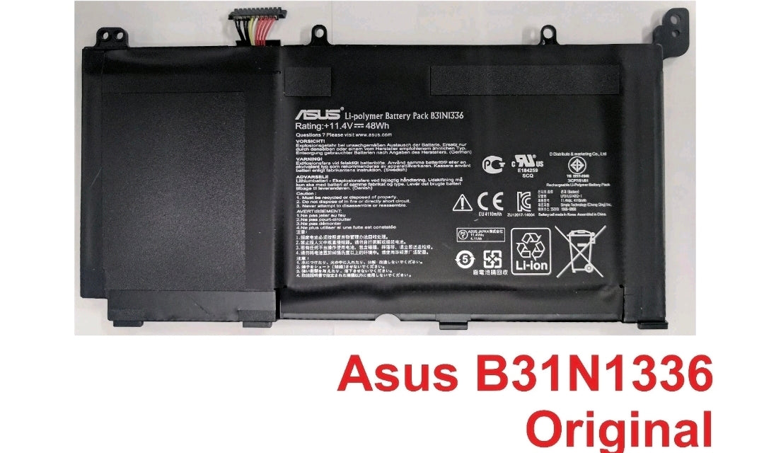 ASUS A42-S551 - B31N1336 Original Laptop Notebook Battery (1 Yr Warranty)