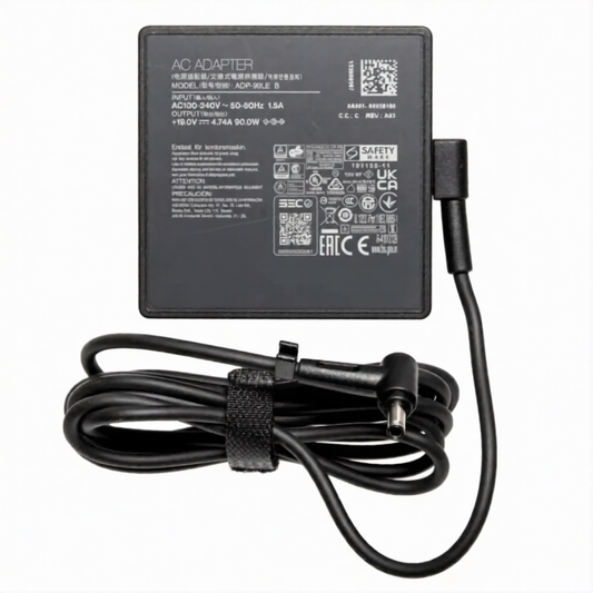 ASUS Laptop Charger 90W 19V 4.74A Original Adapter Model No: A42JV (4.5 mm x 3.0 mm) (1 Yr Warranty) (Power Cord Included)