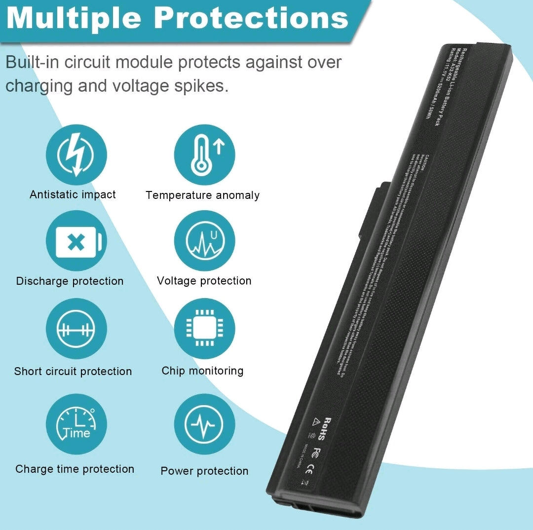 ASUS A31-B53 - A32-K52 Original Laptop Notebook Battery (1 Yr Warranty)
