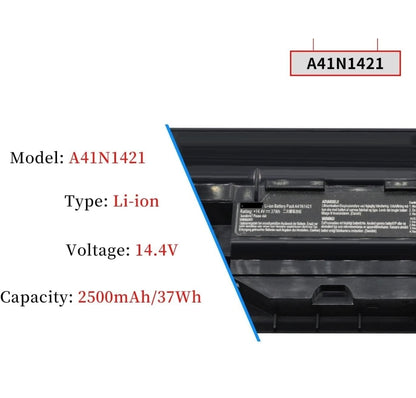 ASUS A41N1421 - A41N1421 Original Laptop Notebook Battery (1 Yr Warranty)