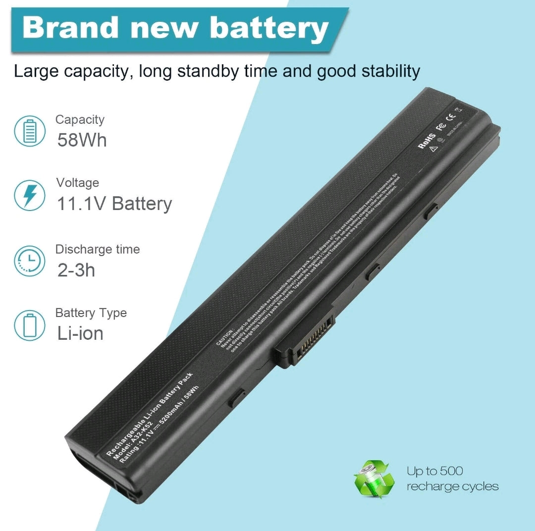 ASUS A31-B53 - A32-K52 Original Laptop Notebook Battery (1 Yr Warranty)
