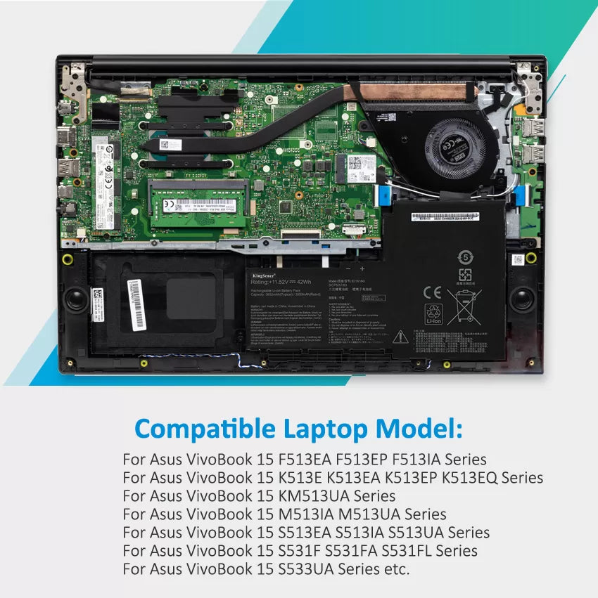 ASUS VivoBook K513EA - B31N1842 Original Laptop Notebook Battery (1 Yr Warranty)