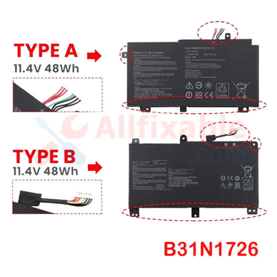 ASUS TUF A17(FA706) - B31N1726 Original Laptop Notebook Battery (1 Yr Warranty)