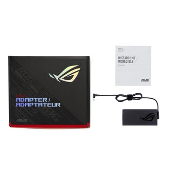 ASUS Laptop Charger 240W 20V 12.0A Original Adapter Model No: FA577NU (3.7 mm) (1 Yr Warranty) (Power Cord Included)