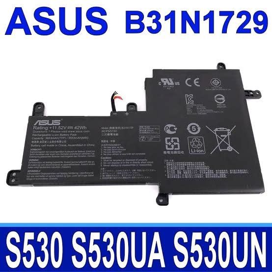 ASUS B31N1729 - B31N1729 Original Laptop Notebook Battery (1 Yr Warranty)