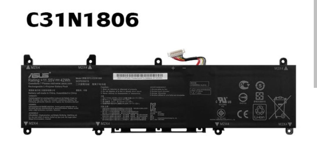 ASUS C31N1806 - C31N1806 Original Laptop Notebook Battery (1 Yr Warranty)