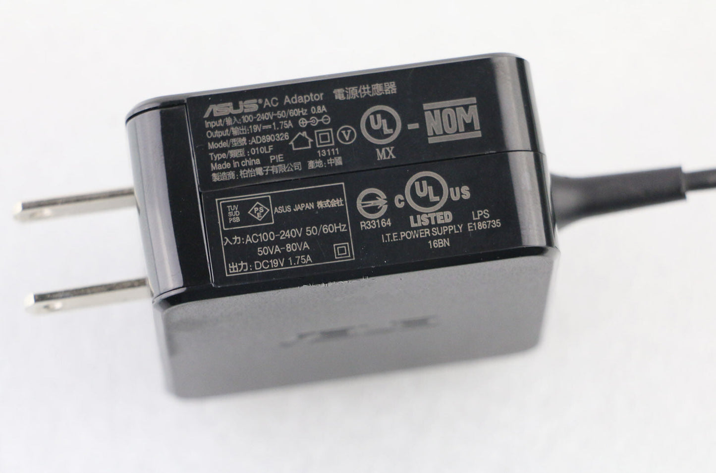ASUS Laptop Charger 33W 19V 1.75A Original Adapter Model : Asus AD890M26 ( 4.0 mm x 1.35 mm ) (1 Yr Warranty)