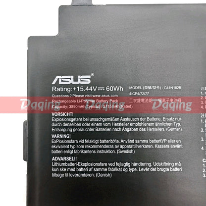ASUS Zephyrus S GX531GV - C41N1828 Original Laptop Notebook Battery (1 Yr Warranty)