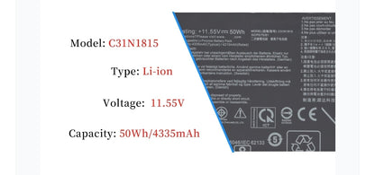ASUS C31N1815 - C31N1815 Original Laptop Notebook Battery (1 Yr Warranty)