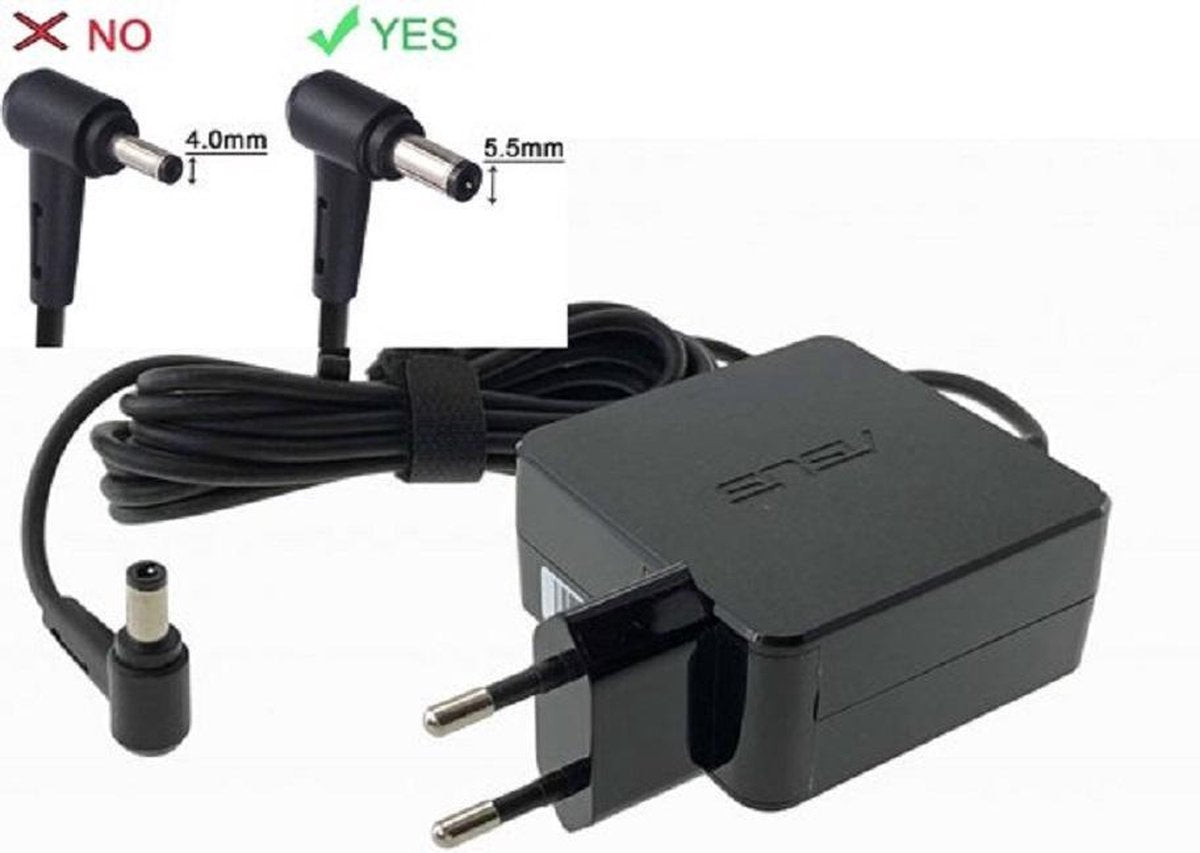 ASUS Laptop Charger 33W 19V 1.75A Original Adapter ( 5.5 mm x 2.5 mm ) (1 Yr Warranty)