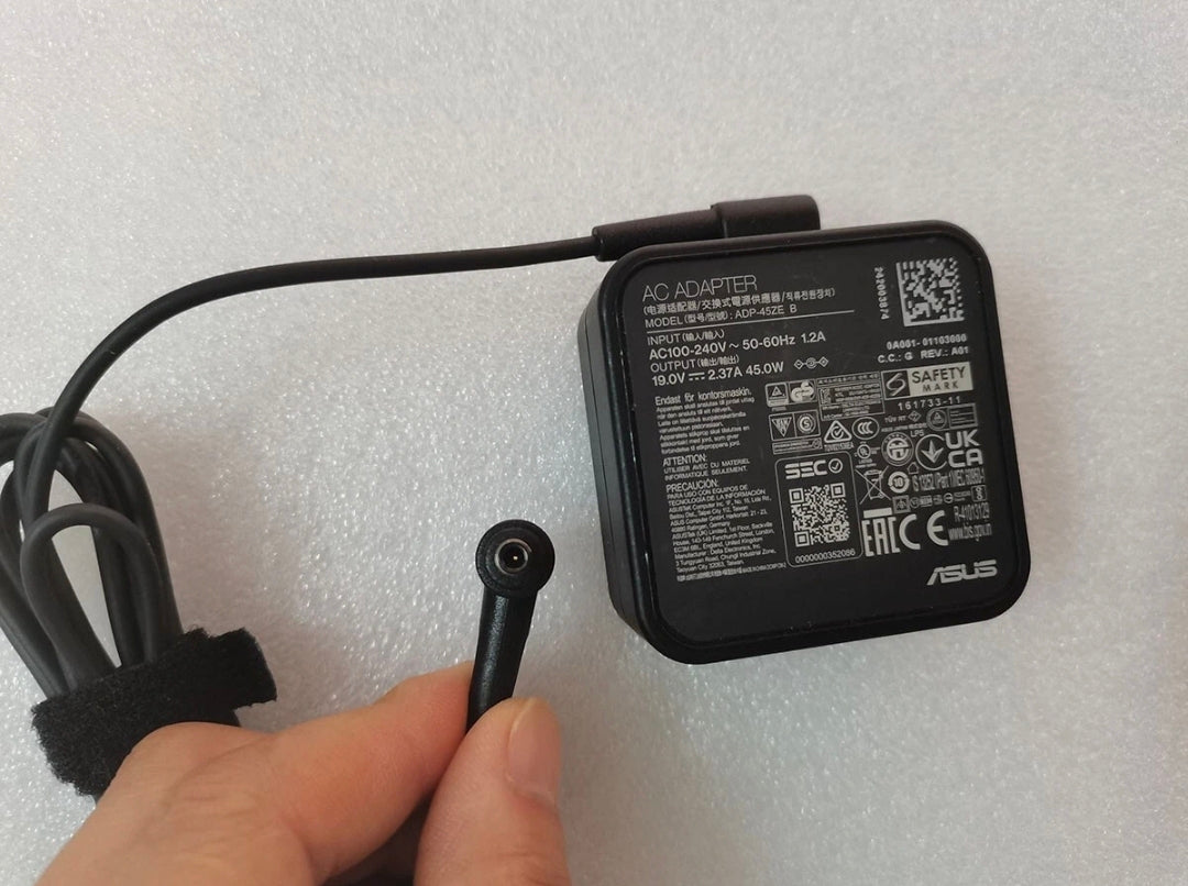 ASUS Laptop Charger 45W 19V 2.37A Original Adapter Model No: A540LA (4.5 mm x 3.0 mm) (1 Yr Warranty) (Power Cord Included)