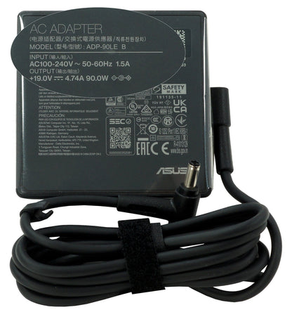 ASUS Laptop Charger 90W 19V 4.74A Original Adapter Model No: A42JV (4.5 mm x 3.0 mm) (1 Yr Warranty) (Power Cord Included)