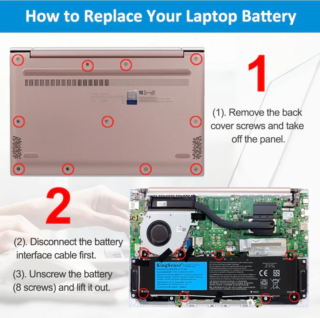 ASUS C31N1806 - C31N1806 Original Laptop Notebook Battery (1 Yr Warranty)