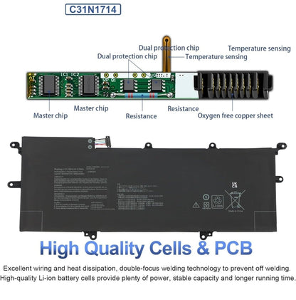ASUS C31N1714 - C31N1714 Original Laptop Notebook Battery (1 Yr Warranty)