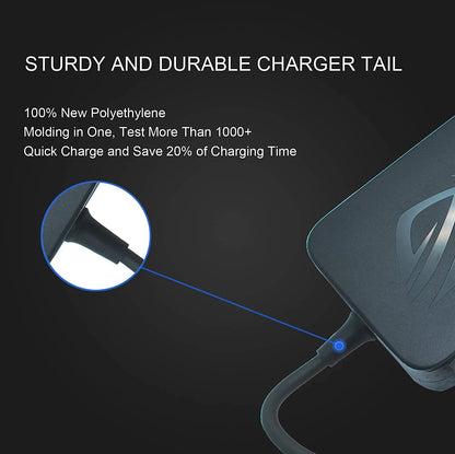 ASUS Laptop Charger 280W 20V 14A Original Adapter (6.0 mm x 3.7 mm) (1 Yr Warranty) (Power Cord Included)