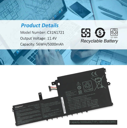 ASUS C31N1721 - C31N1721 Original Laptop Notebook Battery (1 Yr Warranty)