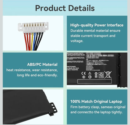 ASUS B31N1637 - B31N1637 Original Laptop Notebook Battery (1 Yr Warranty)