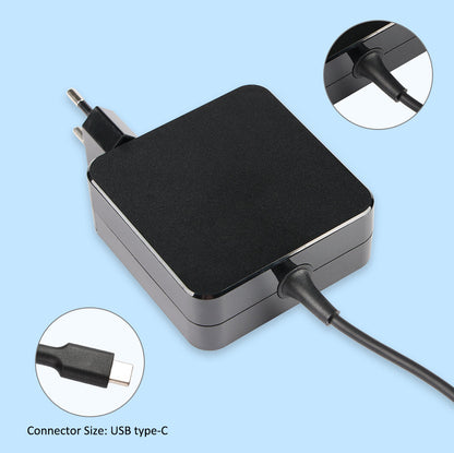 ASUS Laptop Charger 45W 19V 2.37A Original Adapter (Type-C) (1 Yr Warranty) (Power Cord Included)