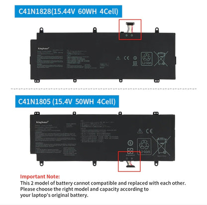 ASUS Zephyrus S GX531GV - C41N1828 Original Laptop Notebook Battery (1 Yr Warranty)