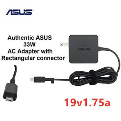 ASUS Laptop Charger 33W 19V 1.75A Original Adapter (USB) (1 Yr Warranty)